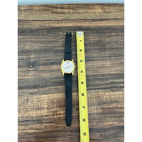 Driver Signature Serial Quartz Watch Dale Earnhardt Unisex Gold Sun Glo - Picture 6 of 7